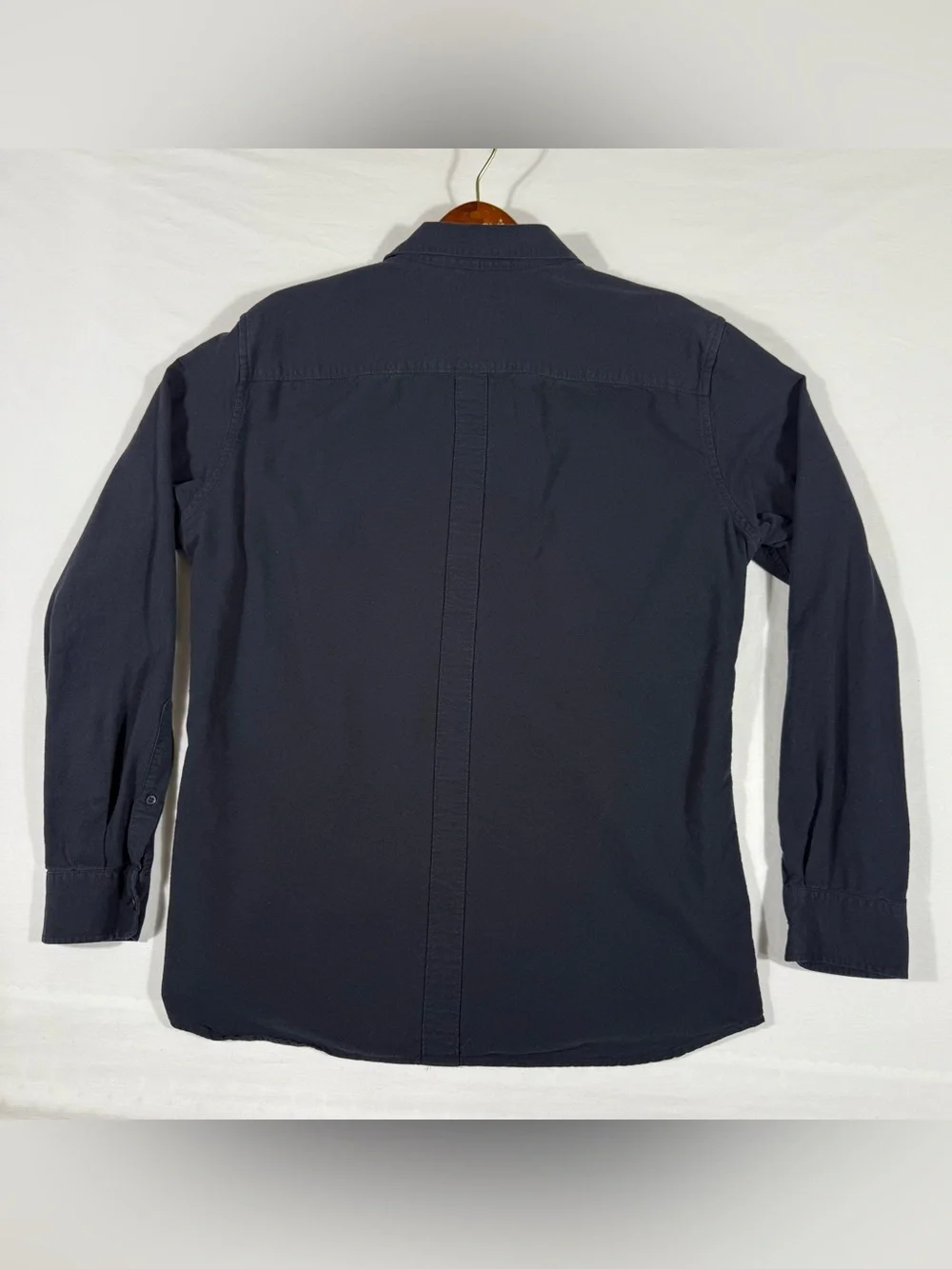 Marc Anthony Men's Slim Fit Long Sleeve Black Shirt - Size M Button Down Cotton - Picture 2 of 12